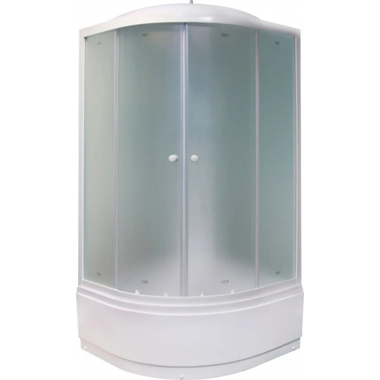 Душевая кабина PARLY Tomorrow ET1021 100x100x215 с высоким поддоном, монтаж без силикона