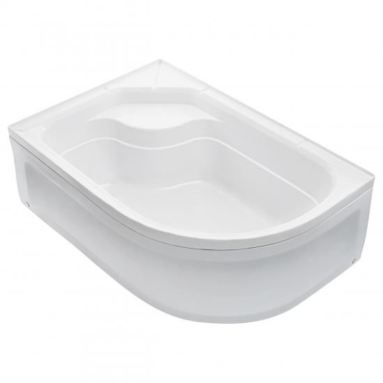 Душевая кабина RIVER Dunay 110/80/44 L MT с высоким поддоном, с сиденьем