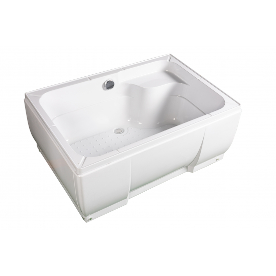 Душевая кабина RIVER Sena 120/80/50 МТ с высоким поддоном, с сиденьем