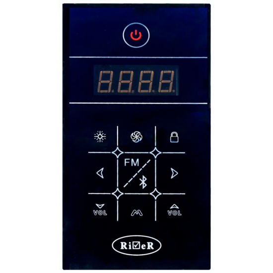 Душевая кабина RIVER Temza 100/24 ТН с сиденьем