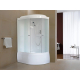 Душевая кабина ROYAL BATH RB 8120BK1-M L 120x80x217 с высоким поддоном, с сиденьем
