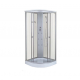 Душевая кабина СТК AQUA-0101 90x90x215 стекло матовое, профиль хром