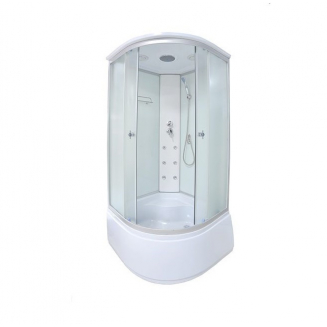 Душевая кабина СТК (рег.№468190) AQUA-0103 90x90x215 стекло матовое, профиль хром