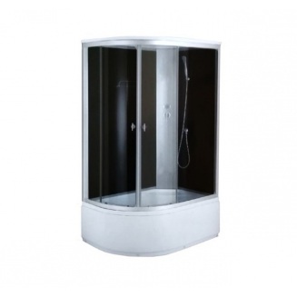 Душевая кабина СТК (рег.№468190) AQUA-0109G R 120x80x215 стекло тонированное, профиль хром