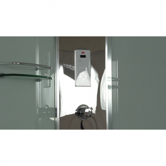 Душевая кабина TIMO Comfort T-8820 R 120x85x220  Clean Glass с высоким поддоном, с сиденьем