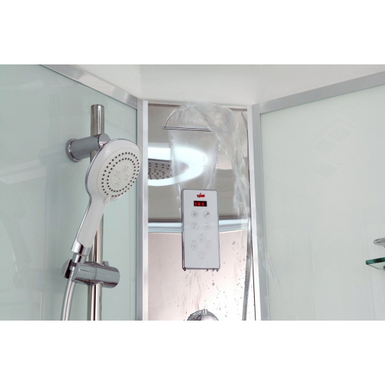 Душевая кабина TIMO Comfort T-8820 R 120x85x220  Fabric Glass с высоким поддоном, с сиденьем