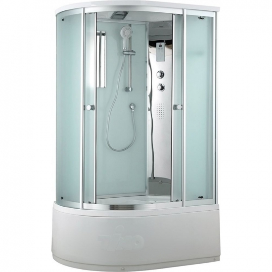 Душевая кабина TIMO Comfort T-8820 R 120x85x220  Fabric Glass с высоким поддоном, с сиденьем