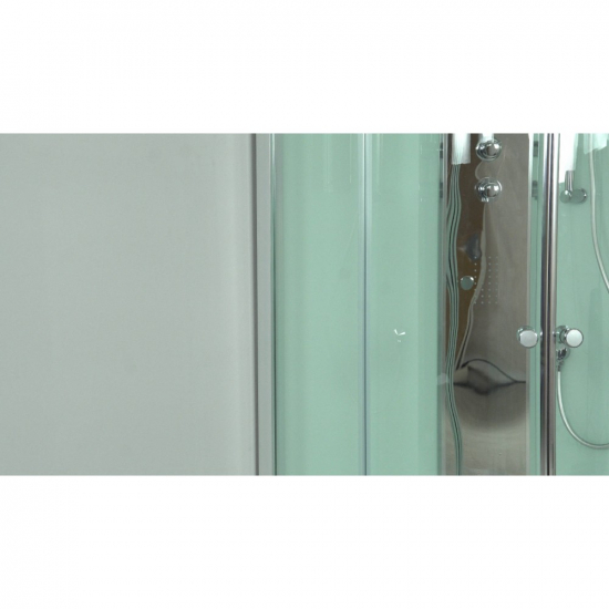 Душевая кабина TIMO Comfort T-8880 80x80x220 Clean Glass с высоким поддоном