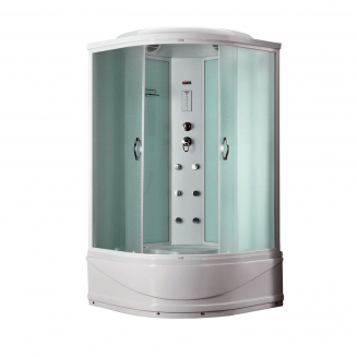 Душевая кабина TIMO Eco TE-0700 100x100x218 с высоким поддоном, с сиденьем