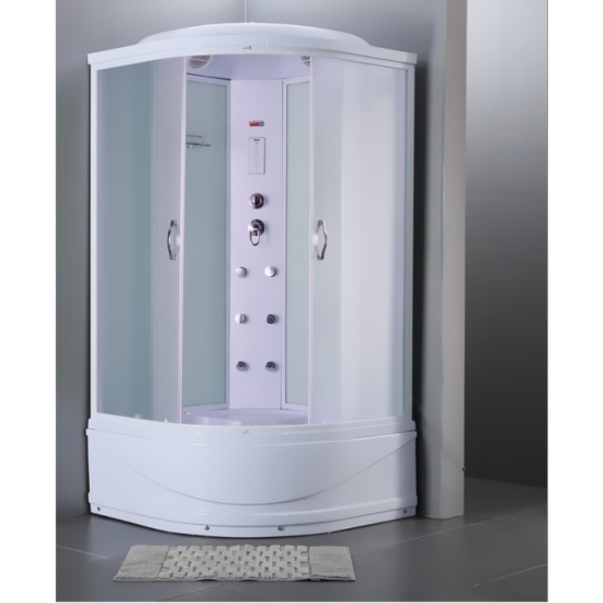 Душевая кабина TIMO Eco TE-0700 100x100x218 с высоким поддоном, с сиденьем