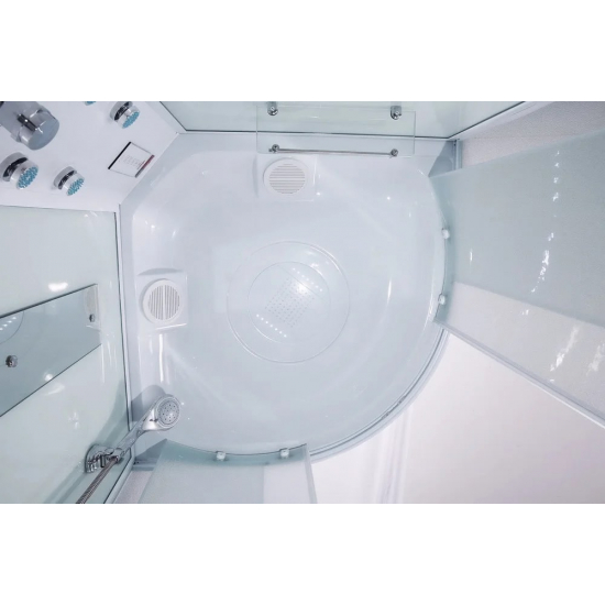 Душевая кабина TIMO Eco TE-0790 90x90x218 с высоким поддоном, с сиденьем