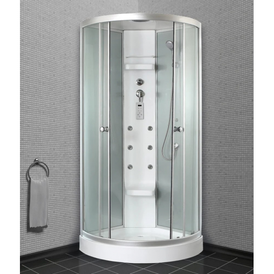 Душевая кабина TIMO Lux TL-1502 90x90x230 с сиденьем