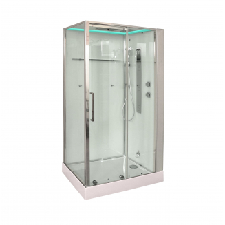 Душевая кабина TIMO Premium HELMA H-520 L 120x90x220 с хамамом