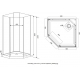 Душевая кабина TIMO Premium ILMA 709 90x90x225 без крыши