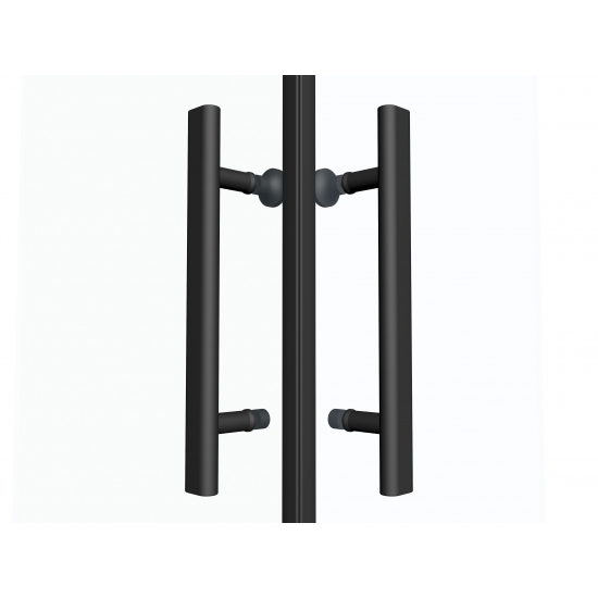 Душевая кабина TIMO Premium ILMA 902 L Black 120x80x222