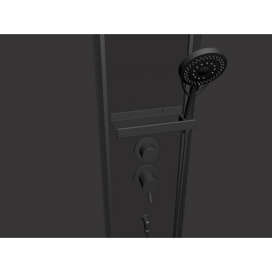 Душевая кабина TIMO Premium ILMA 902 R Black 120x80x222
