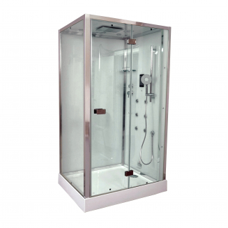 Душевая кабина TIMO Premium PURO H-511 L 120x90x220 с хамамом