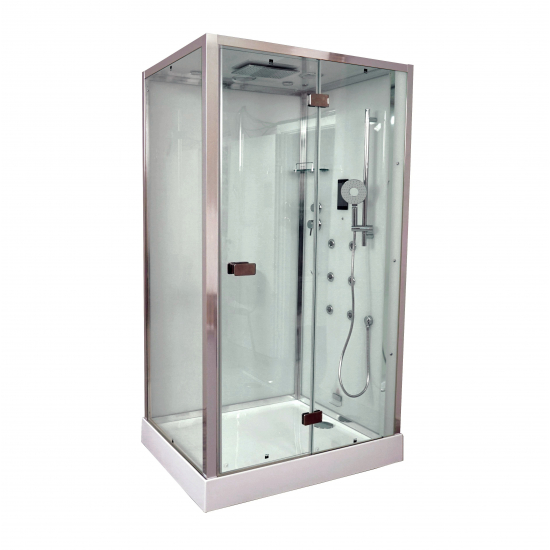 Душевая кабина TIMO Premium PURO H-511 L 120x90x220 с хамамом