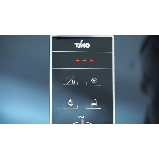 Душевая кабина TIMO Standart T-1100 100x100x220 с высоким поддоном, с сиденьем