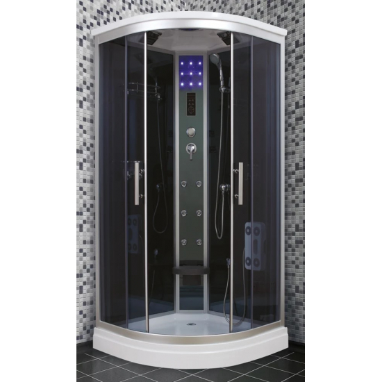 Душевая кабина TIMO Standart T-1101 100x100x220 с сиденьем