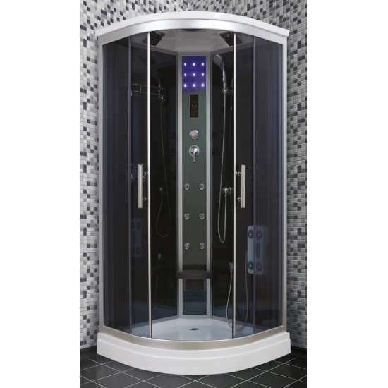 Душевая кабина TIMO Standart T-1109 90x90x220 с сиденьем