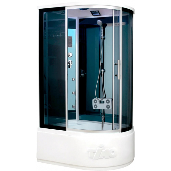 Душевая кабина TIMO Standart T-1110 L 110x85x220  с высоким поддоном, с сиденьем