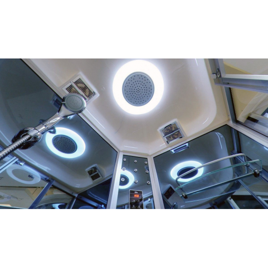 Душевая кабина TIMO Standart T-1110 R 110x85x220  с высоким поддоном, с сиденьем