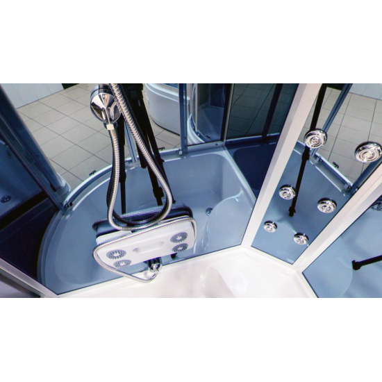 Душевая кабина TIMO Standart T-1110 R 110x85x220  с высоким поддоном, с сиденьем