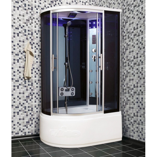 Душевая кабина TIMO Standart T-1110 R 110x85x220  с высоким поддоном, с сиденьем