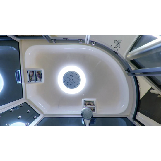 Душевая кабина TIMO Standart T-1120 L 120x85x220  с высоким поддоном, с сиденьем