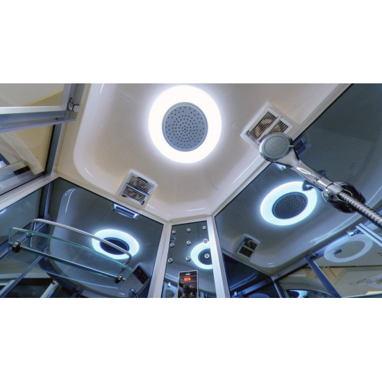 Душевая кабина TIMO Standart T-1120 L 120x85x220  с высоким поддоном, с сиденьем