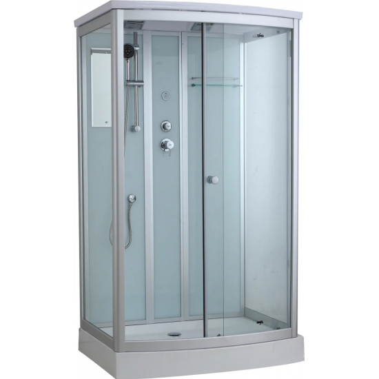 Душевая кабина TIMO Standart T-6615 120x90x220 Silver профиль серебристый матовый