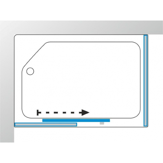 Душевая кабина ТРИТОН Квадро 120х80x228