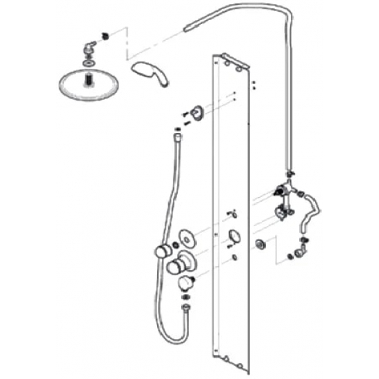Душевая кабина ТРИТОН Лайт B ДН4 100х100x228