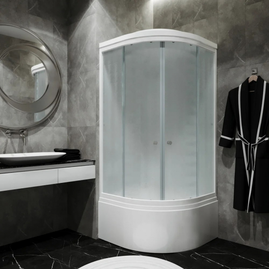 Душевая кабина ТРИТОН Лайт Б ДН4 90х90x216 с высоким поддоном