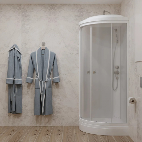 Душевая кабина ТРИТОН Риф А 80х80x217,5 низкий поддон, стекло грейс