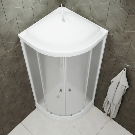 Душевая кабина ТРИТОН Риф А 80х80x217,5 низкий поддон, стекло грейс