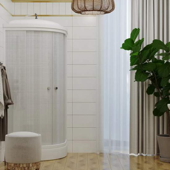 Душевая кабина ТРИТОН Стандарт А ДН4 100x100x228 лён