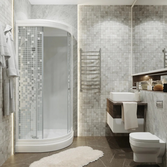 Душевая кабина ТРИТОН Стандарт А ДН4 90х90x215 мозаика