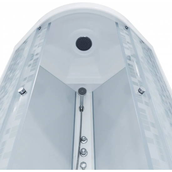 Душевая кабина ТРИТОН Стандарт Б ДН4 90х90x216 мозаика, с высоким поддоном