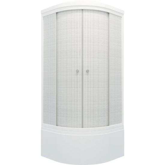 Душевая кабина ТРИТОН Стандарт Б ДН4 90x90x216 лён, с высоким поддоном