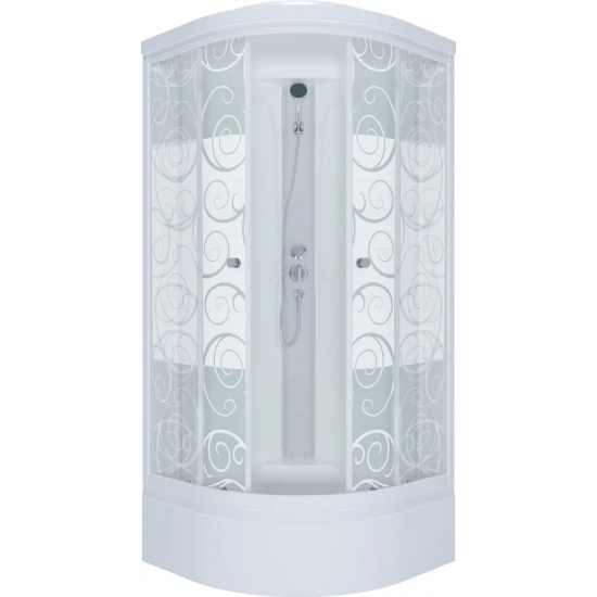 Душевая кабина ТРИТОН Стандарт В ДН4 100х100x228 узоры