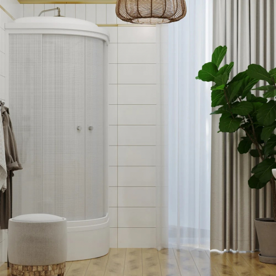 Душевая кабина ТРИТОН Стандарт В ДН4 100x100x228 лён