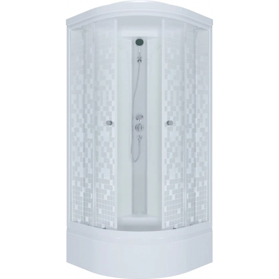 Душевая кабина ТРИТОН Стандарт В ДН4 90х90x228 мозаика