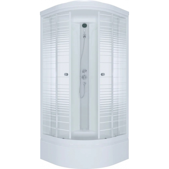 Душевая кабина ТРИТОН Стандарт В ДН4 90х90x228 полосы