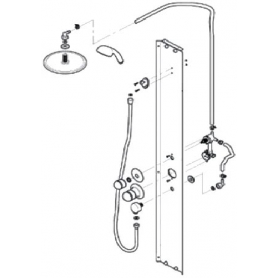 Душевая кабина ТРИТОН Вельвет В3 90x90x217, средний поддон