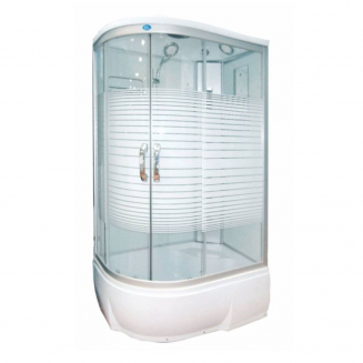 Душевая кабина ВОДНЫЙ МИР Комфорт ВМ-8802 R 120x80x215  стекло прозрачное правая