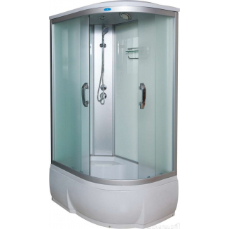 Душевая кабина ВОДНЫЙ МИР Стандарт ВМ-8802 L 120x80x215  стекло матовое левая