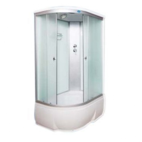 Душевая кабина ВОДНЫЙ МИР Стандарт ВМ-886 R 120x80x215  стекло матовое правая