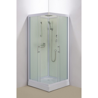 Душевая кабина ВОДНЫЙ МИР ВМ-3006 90x90x215 стекло матовое